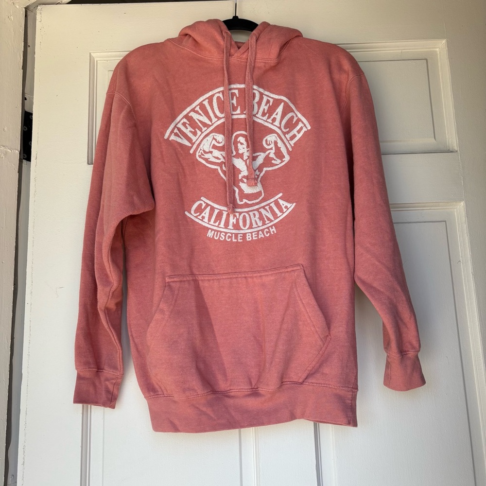 Venice Beach California Women's Pink Hoodie
